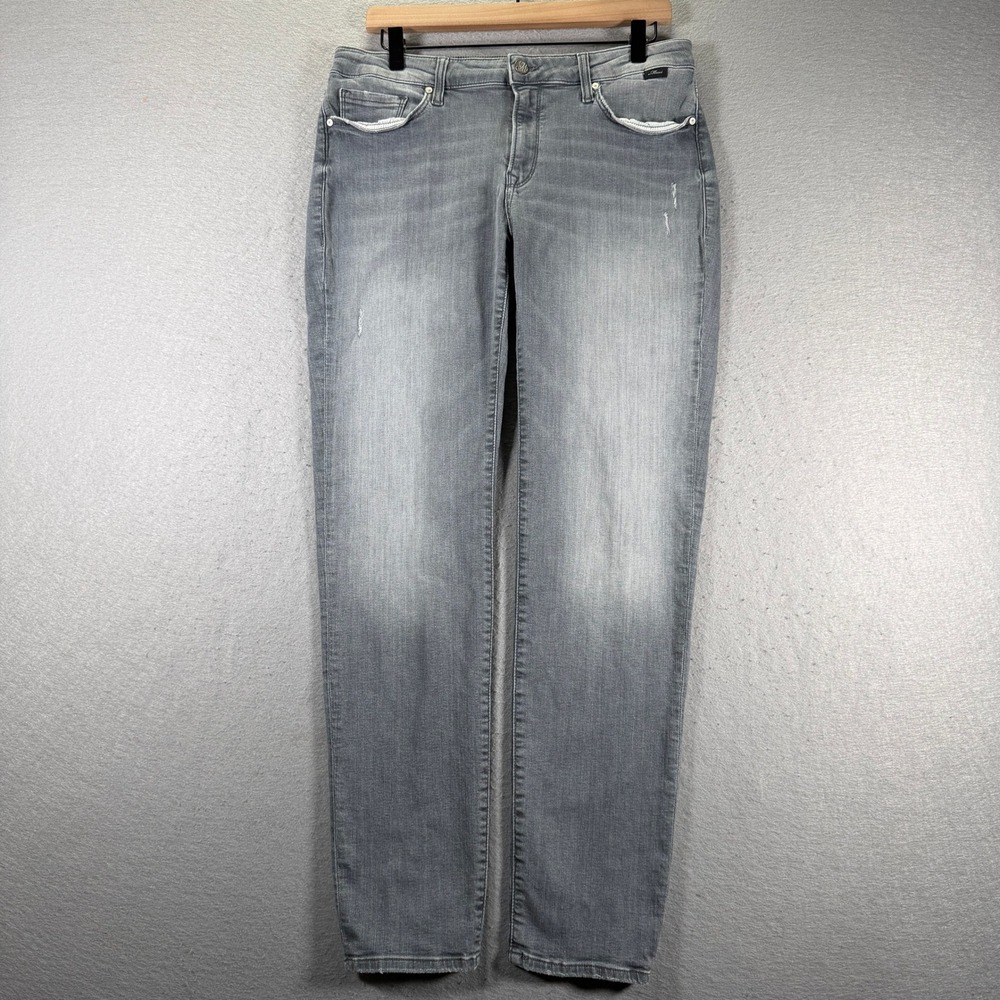 Mavi Jeans‎ Emma Slim Boyfriend Grey Wash Denim Women's Size 31/32